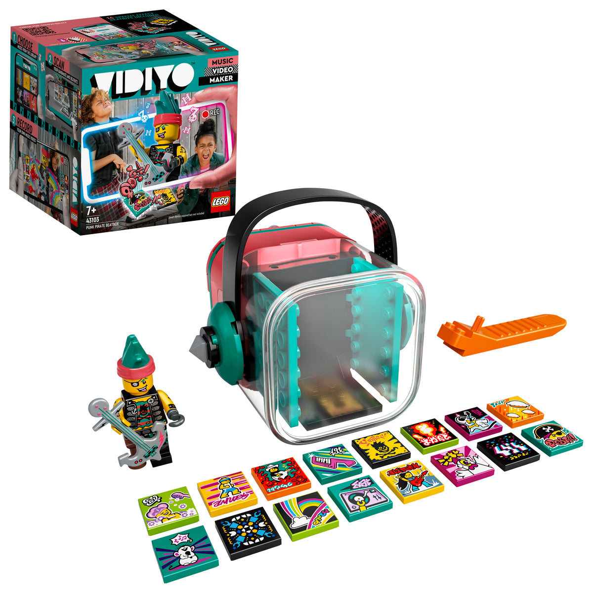 LEGO VIDIYO 43103 Pankų pirato muzikos dėžutė BeatBox