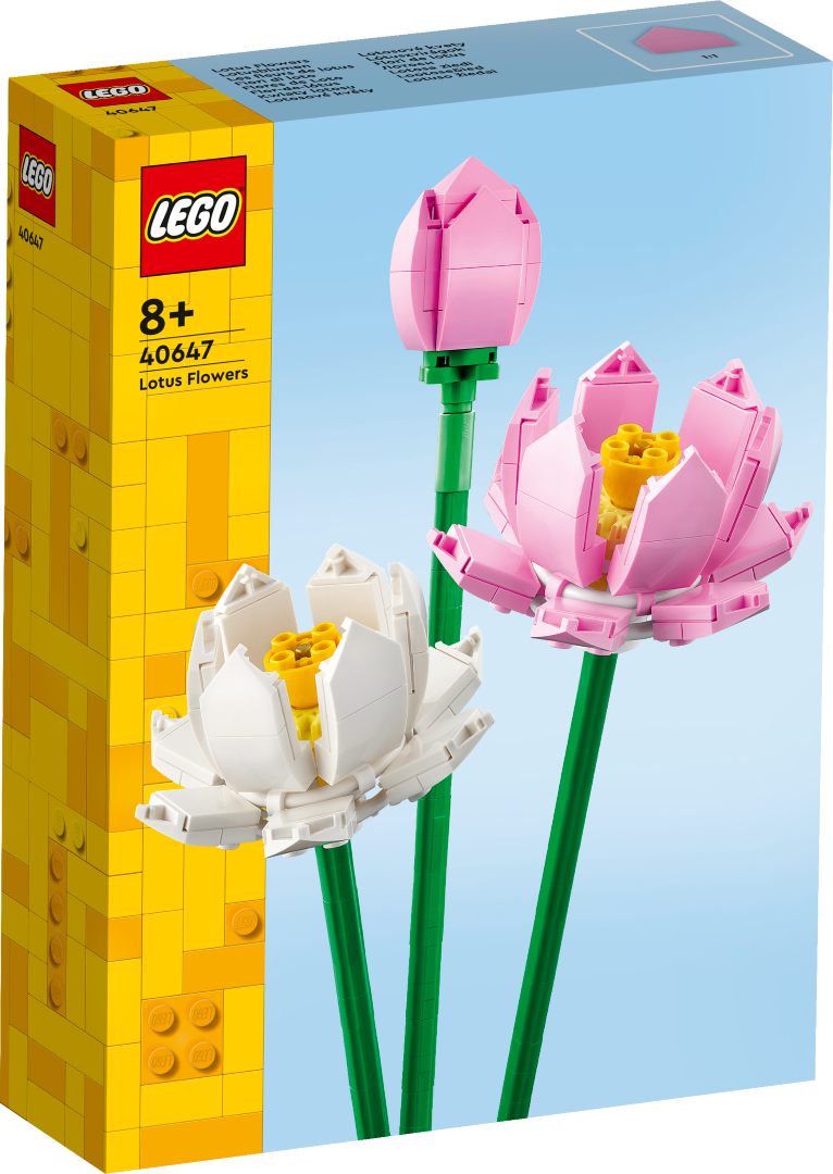 LEGO Botanicals 40647 Lotoso žiedai