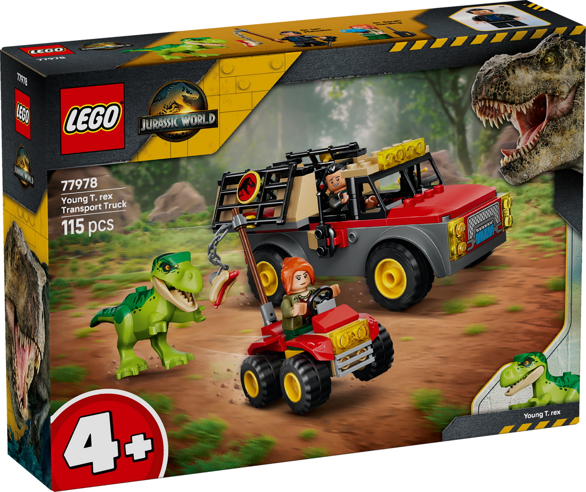 LEGO Jurassic World 77978 Jauno tiranozauro pervežimo sunkvežimis
