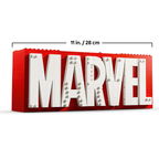LEGO Marvel 76313 MARVEL logotipas ir minifigūrėlės