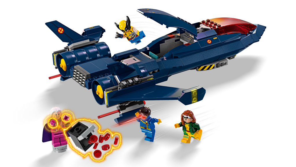 LEGO Marvel 76281 X-Men lėktuvas X-Jet