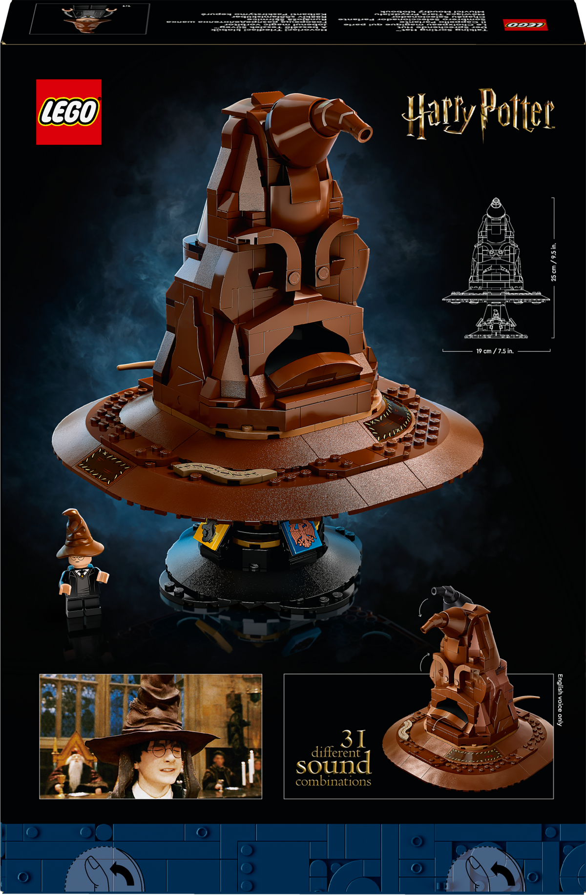 LEGO Harry Potter 76429 Kalbanti Paskirstomoji kepurė