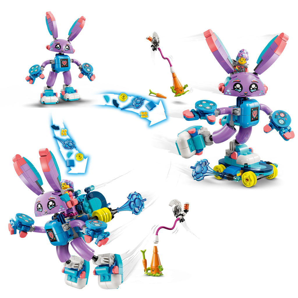LEGO DREAMZzz 71490 Izzie ir žaidimų kiškis Bunchurro