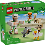LEGO Minecraft 21592 Vištos raitelio ataka dykumoje