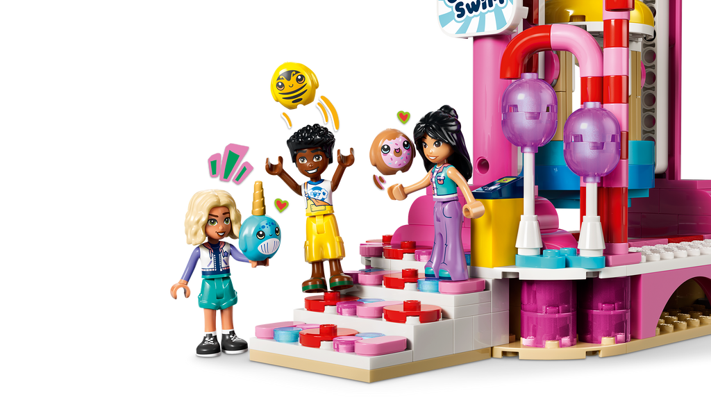 LEGO Friends 42700 Saldainių ir keksiukų apžvalgos ratas