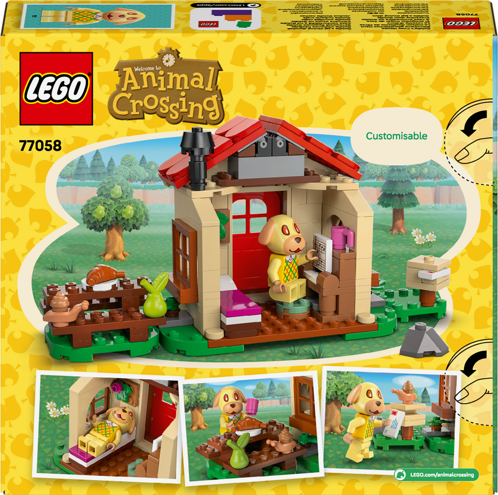 LEGO Animal Crossing 77058 Goldie jaukus namelis