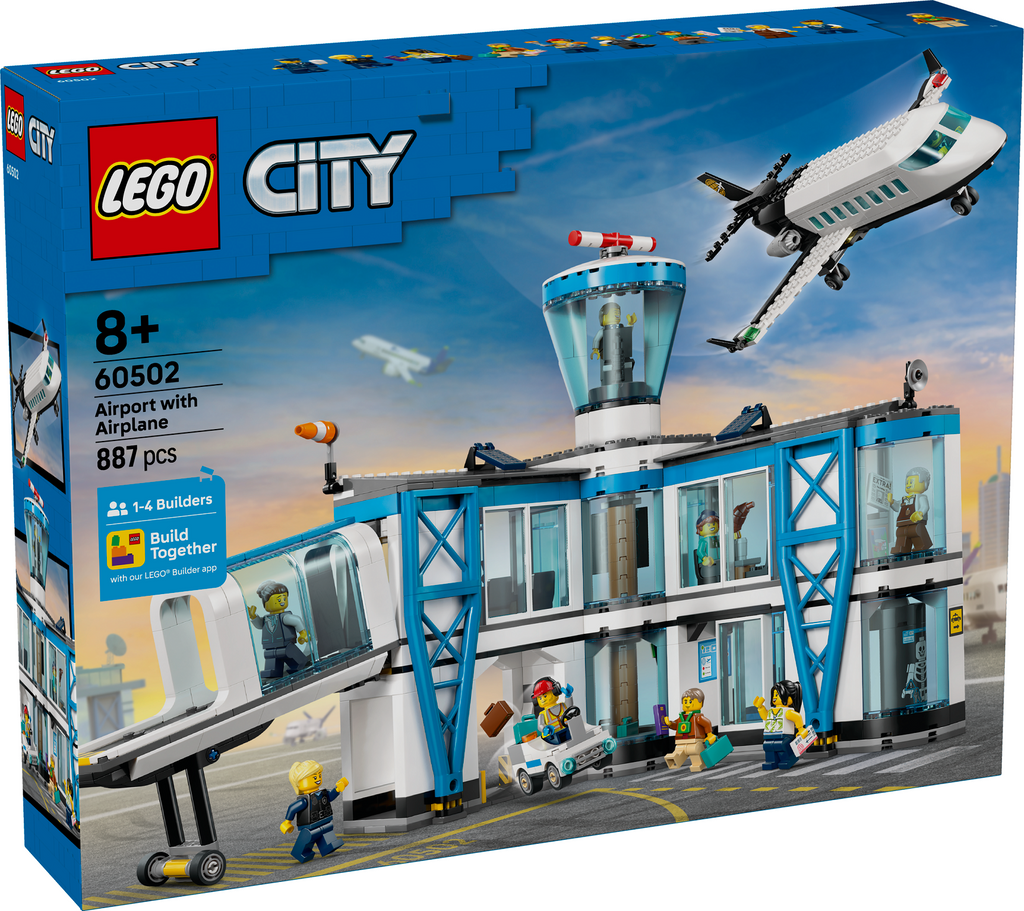 LEGO City 60502 Oro uostas su lėktuvu