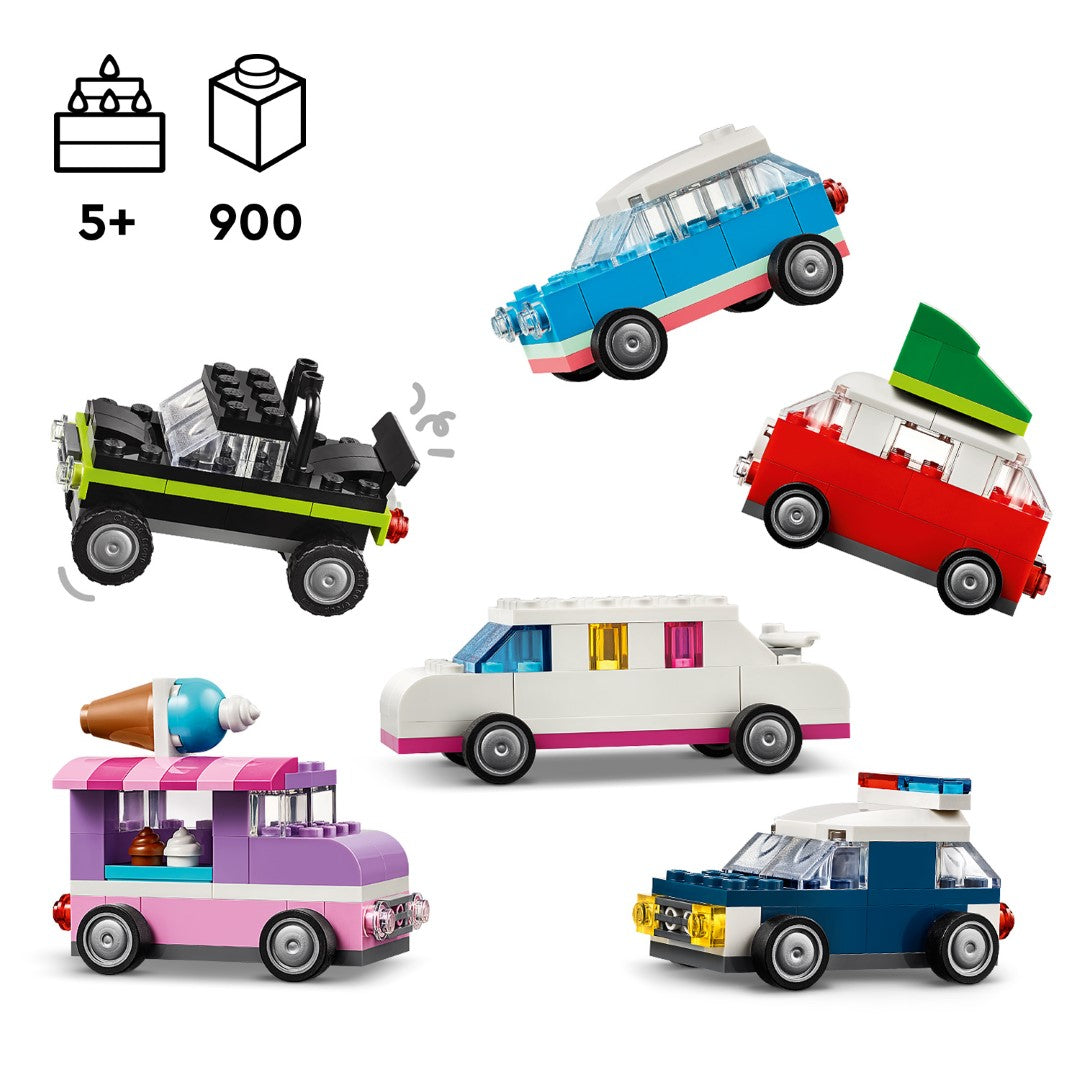 LEGO Classic 11036 Kūrybinės transporto priemonės
