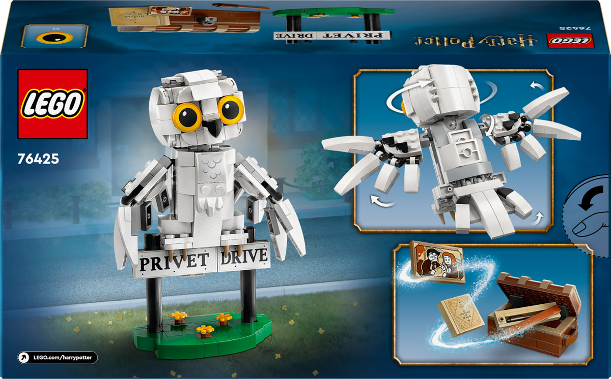 LEGO Harry Potter 76425 Hedviga Ligustrų gatvės 4-ajame name