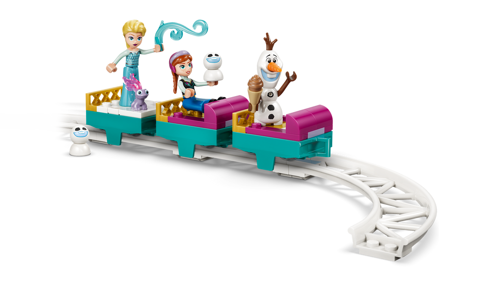 LEGO Disney 43281 Elzos ledo pilis ir nuotykis rogėmis