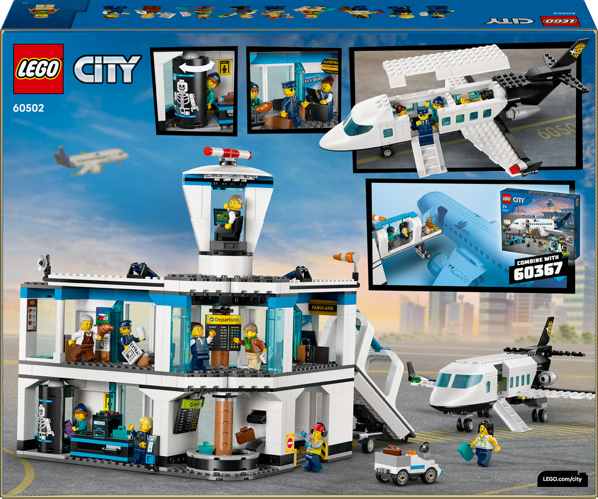 LEGO City 60502 Oro uostas su lėktuvu
