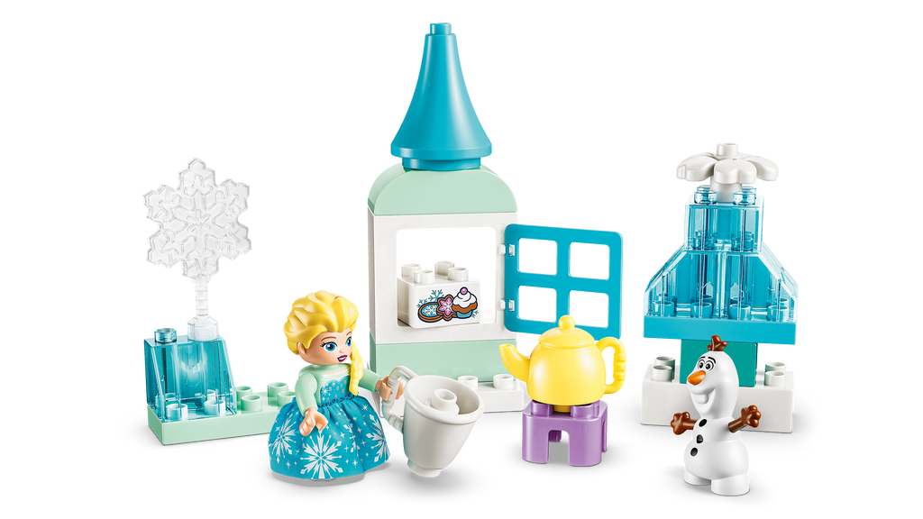 LEGO DUPLO 10462 „Ledo šalies“ kūrybinė dėžė su Elza ir Olafu