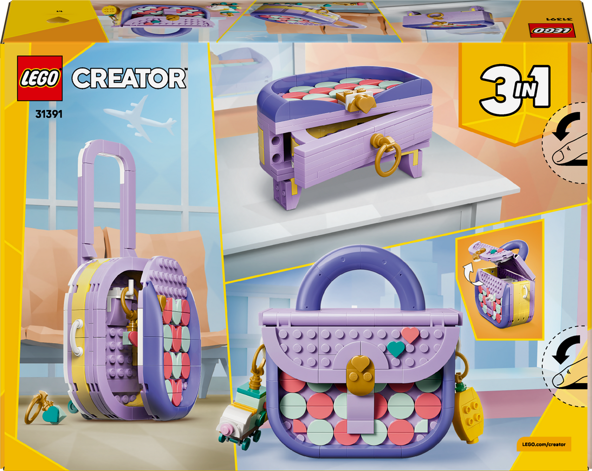 LEGO Creator 31391 Mados rankinė su daiktadėže