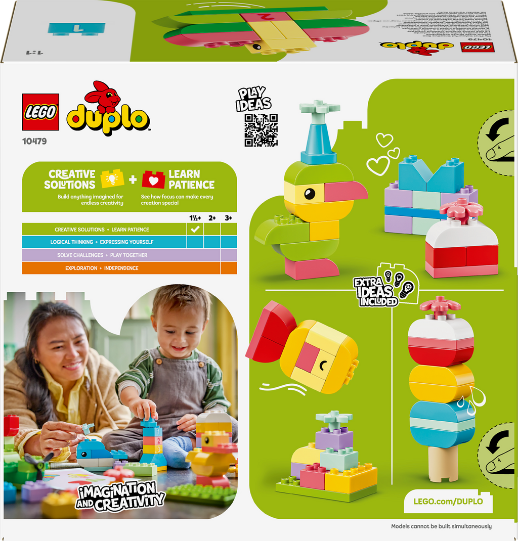 LEGO DUPLO 10479 Klasikinė spalvinga kūrybinė dėžė