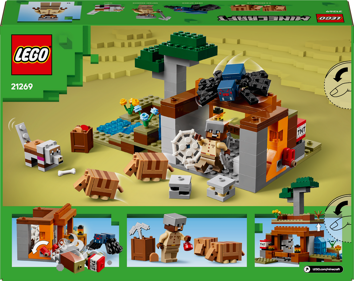LEGO Minecraft 21269 Šarvuočių kasyklos ekspedicija