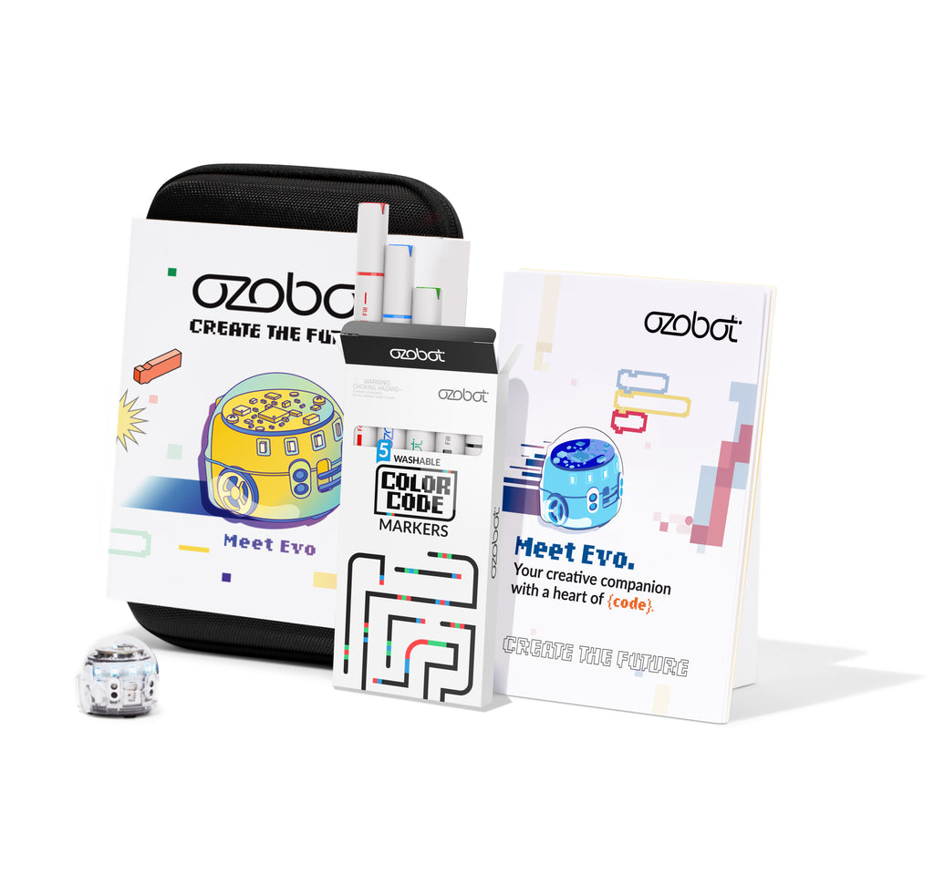 Ozobot Evo pradinis robotų rinkinys