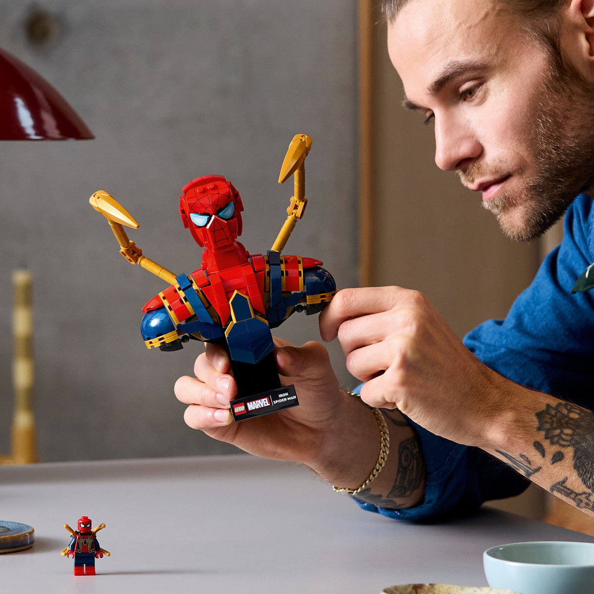 LEGO Marvel 76326 Geležinio Žmogaus-voro biustas