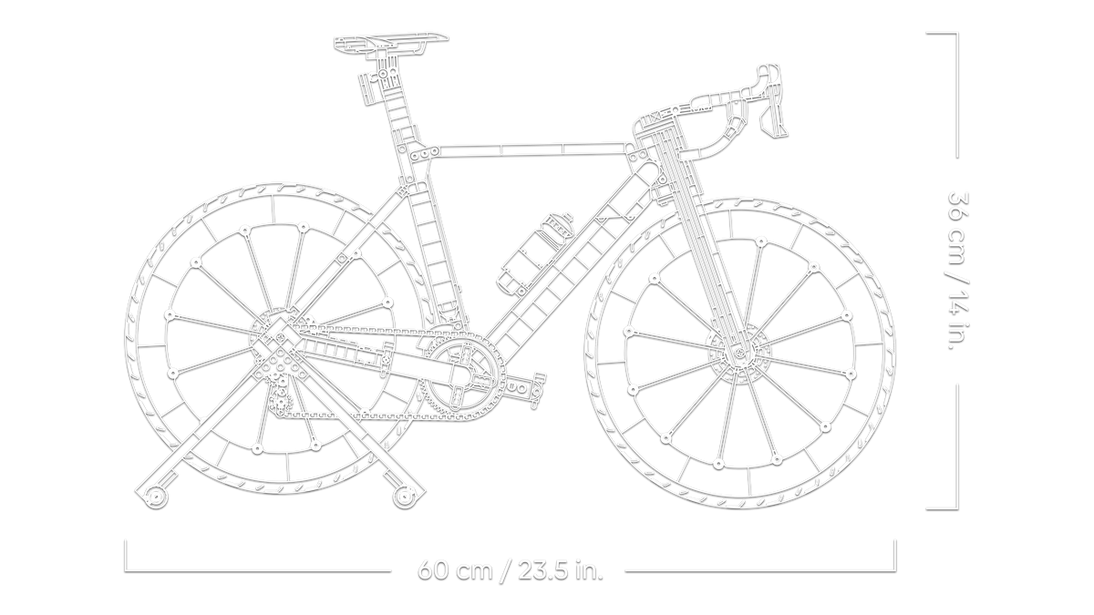 LEGO Icons 11380 Plento dviratis