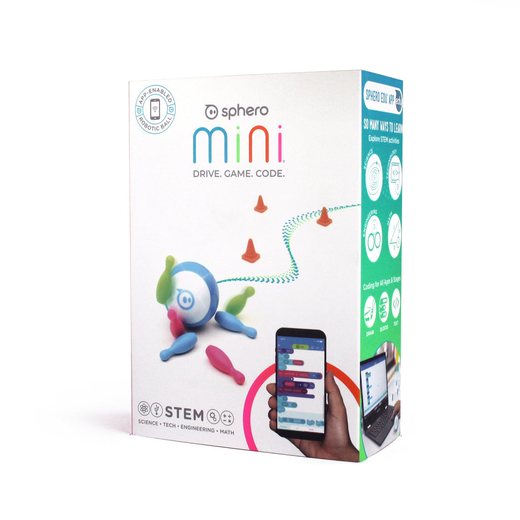 Sphero Mini programuojamas robotas, mėlynas