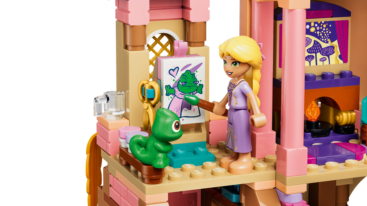 LEGO Disney 43297 Auksaplaukės pilis