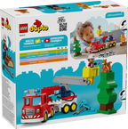 LEGO DUPLO 10473 Gaisrinė mašina su žarna ir gaisrininku