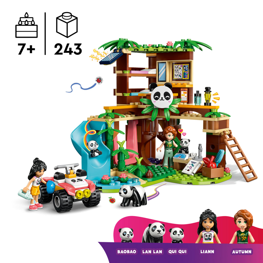 LEGO Friends 42648 Pandų prieglauda