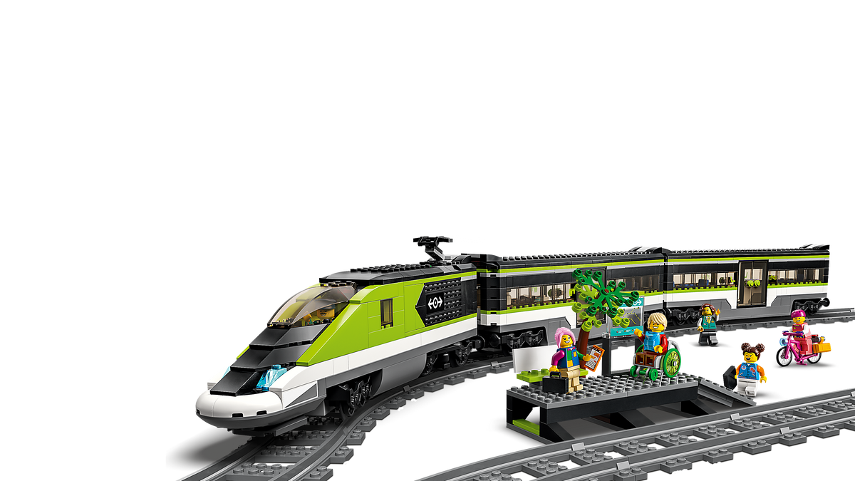 LEGO City 60337 Greitasis keleivinis traukinys
