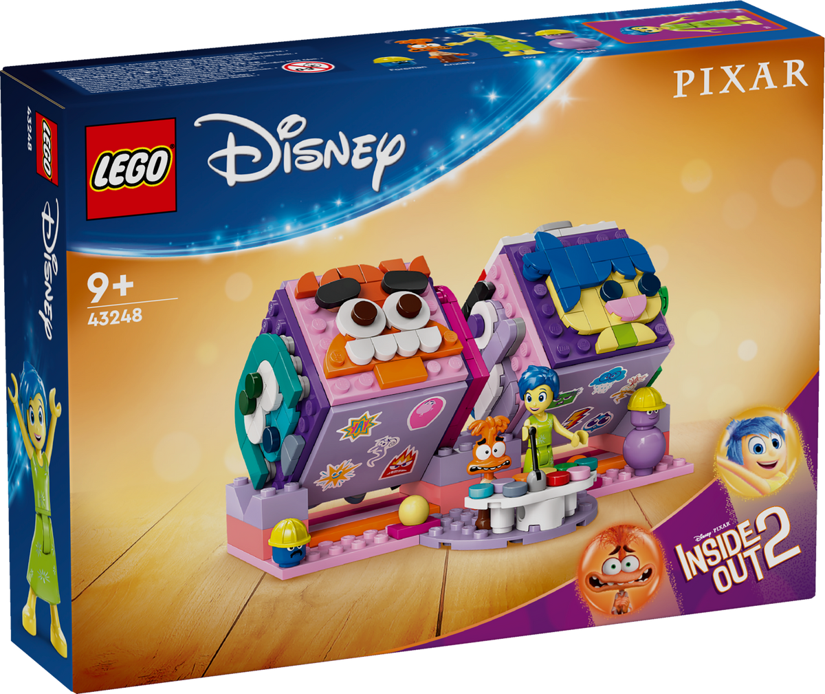 LEGO Disney 43248 Išvirkščiai 2: nuotaikų kubai
