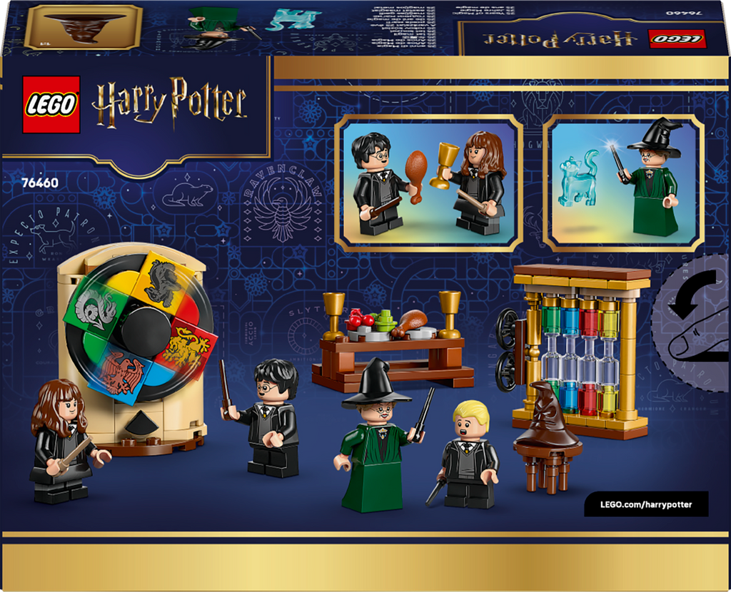 LEGO Harry Potter 76460 Hogvartso pilis: paskirstymo ceremonija