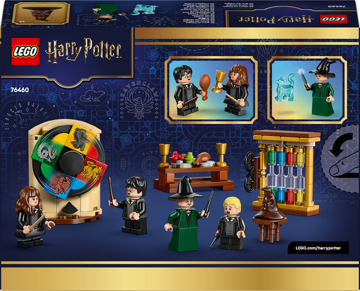 LEGO Harry Potter 76460 Hogvartso pilis: paskirstymo ceremonija