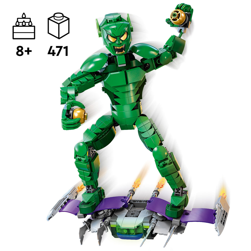 LEGO Marvel 76284 Žaliasis Goblinas – surenkama figūra