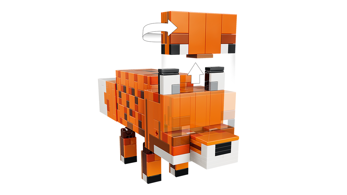 LEGO Minecraft 21588 Lapė