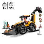 LEGO City 60480 Geltonas ekskavatorius-krautuvas