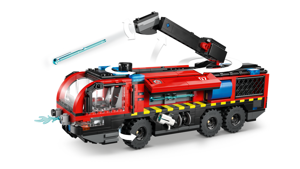 LEGO City 60499 Oro uosto gaisrinė mašina