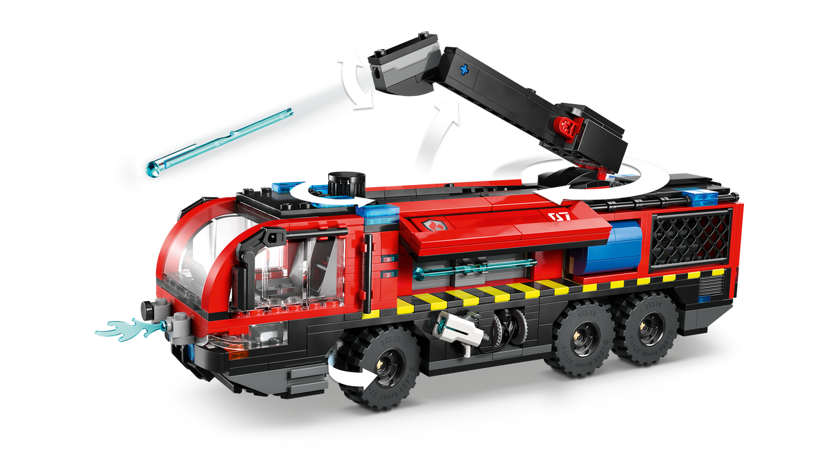 LEGO City 60499 Oro uosto gaisrinė mašina