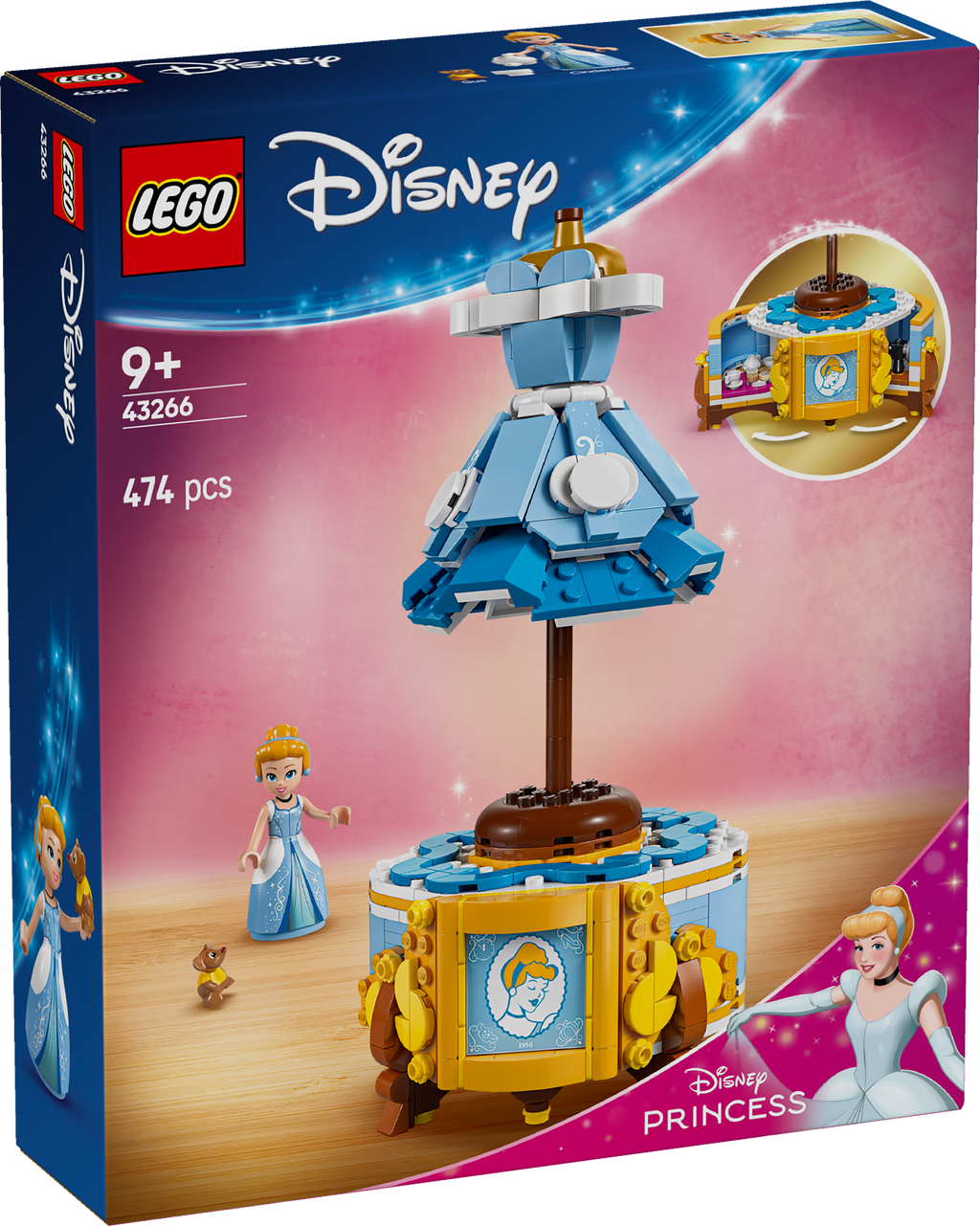 LEGO Disney 43266 Pelenės suknelė