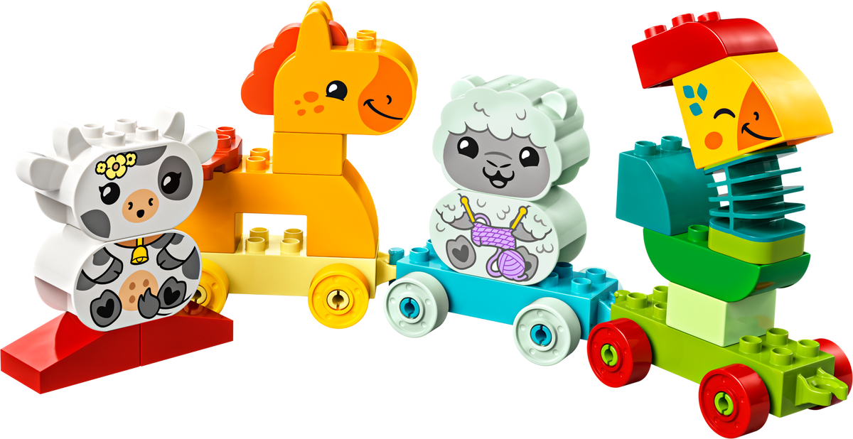 LEGO DUPLO 10412 Gyvūnų traukinys