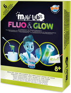 Buki Mini Lab Fluo & Glow – tamsoje švytintys eksperimentai