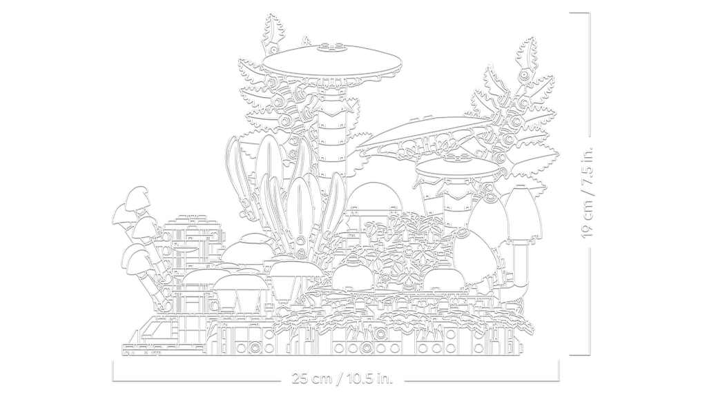 LEGO Botanicals 11505 Miško grybai
