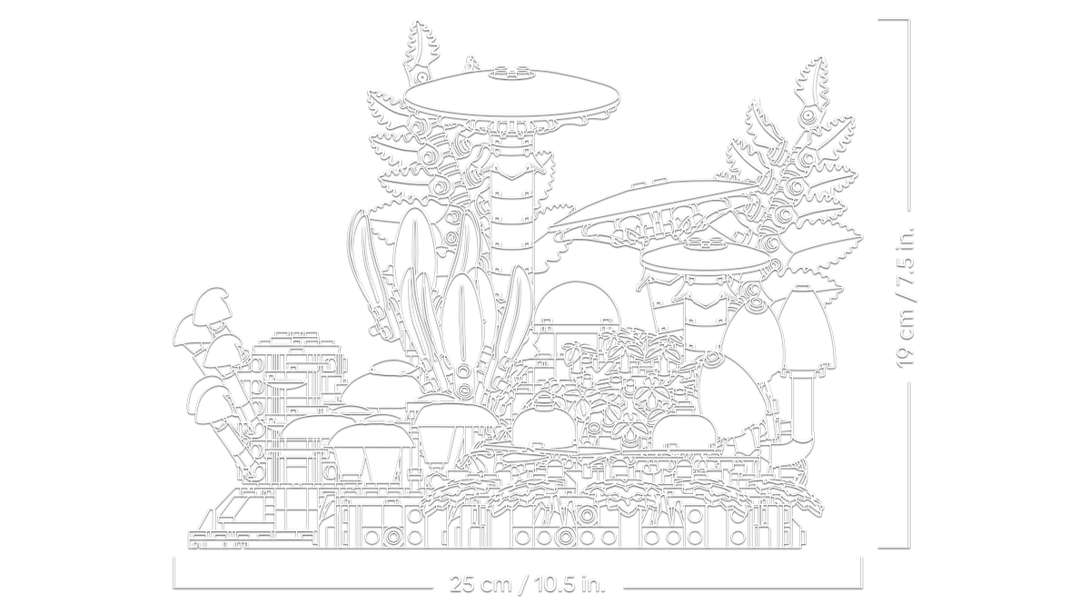 LEGO Botanicals 11505 Miško grybai