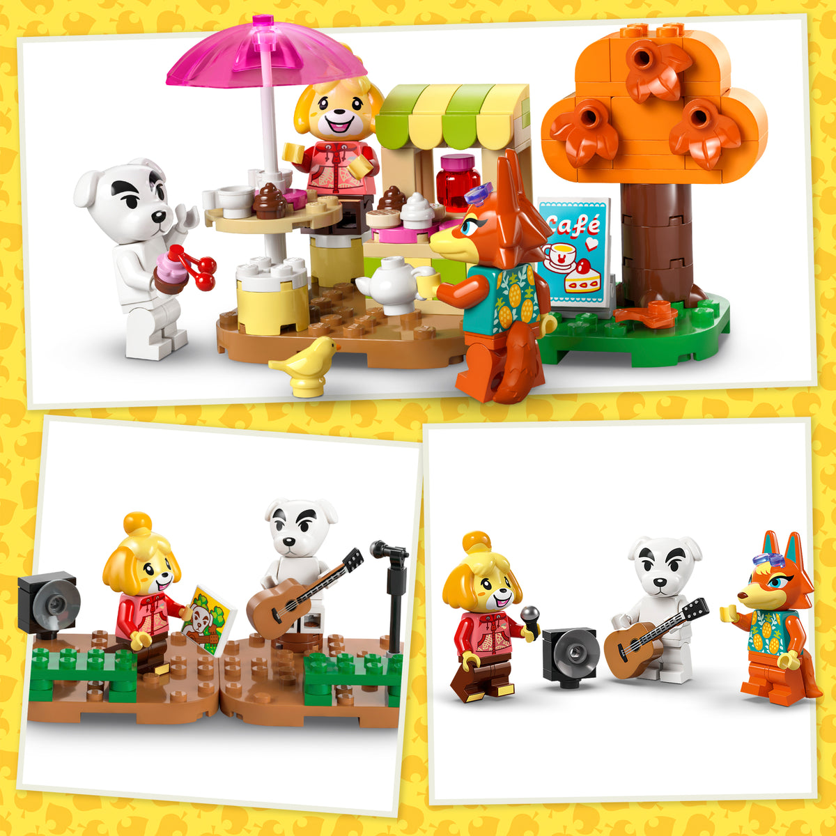 LEGO Animal Crossing 77052 K.K. koncertas aikštėje