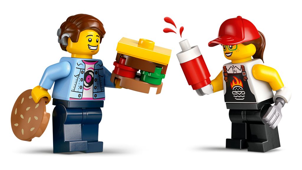 LEGO City 60404 Mėsainių furgonas