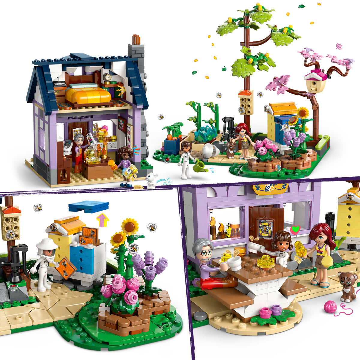 LEGO Friends 42669 Bitininkų namelis ir gėlių sodas