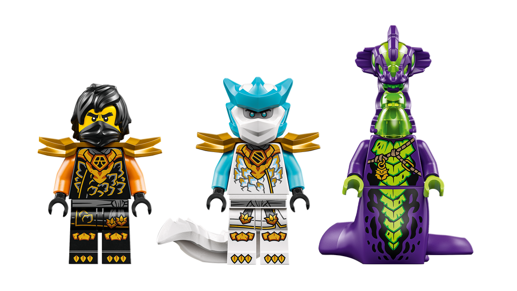 LEGO NINJAGO 71854 Cole misijos robotas ir drakonas Zane