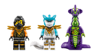 LEGO NINJAGO 71854 Cole misijos robotas ir drakonas Zane