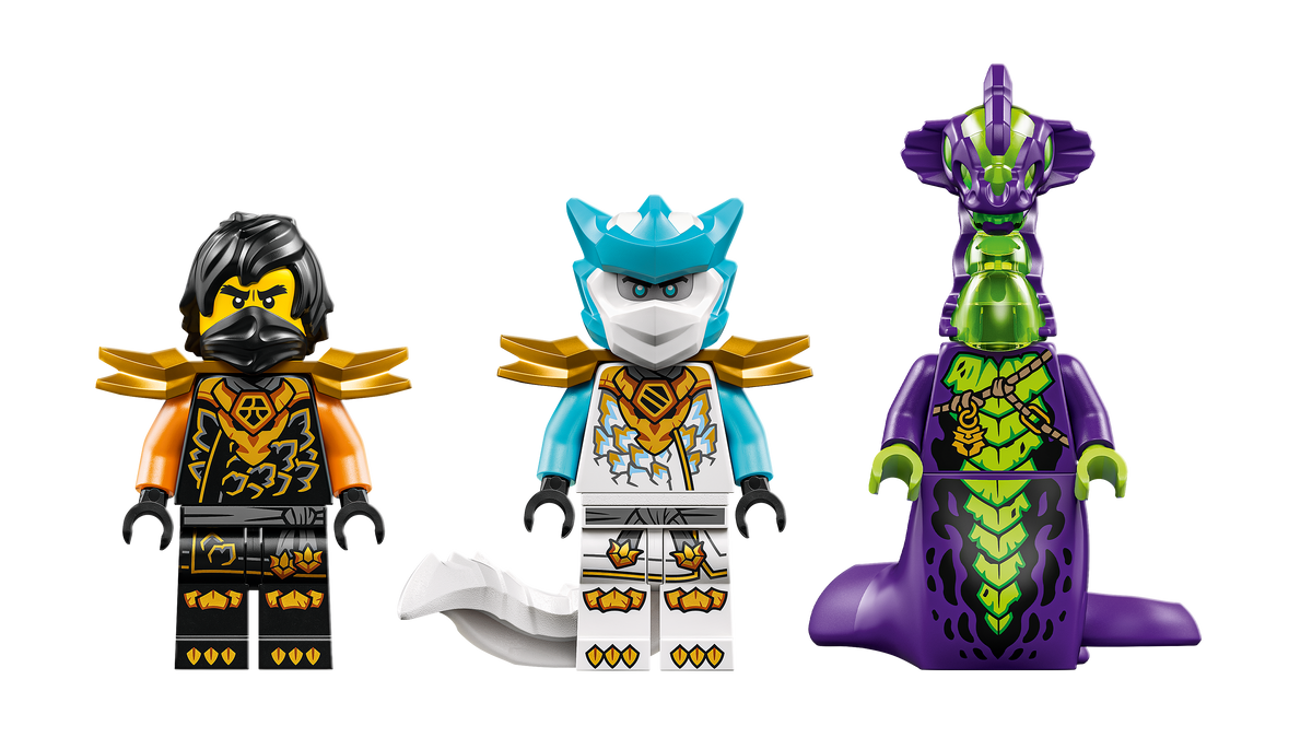 LEGO NINJAGO 71854 Cole misijos robotas ir drakonas Zane