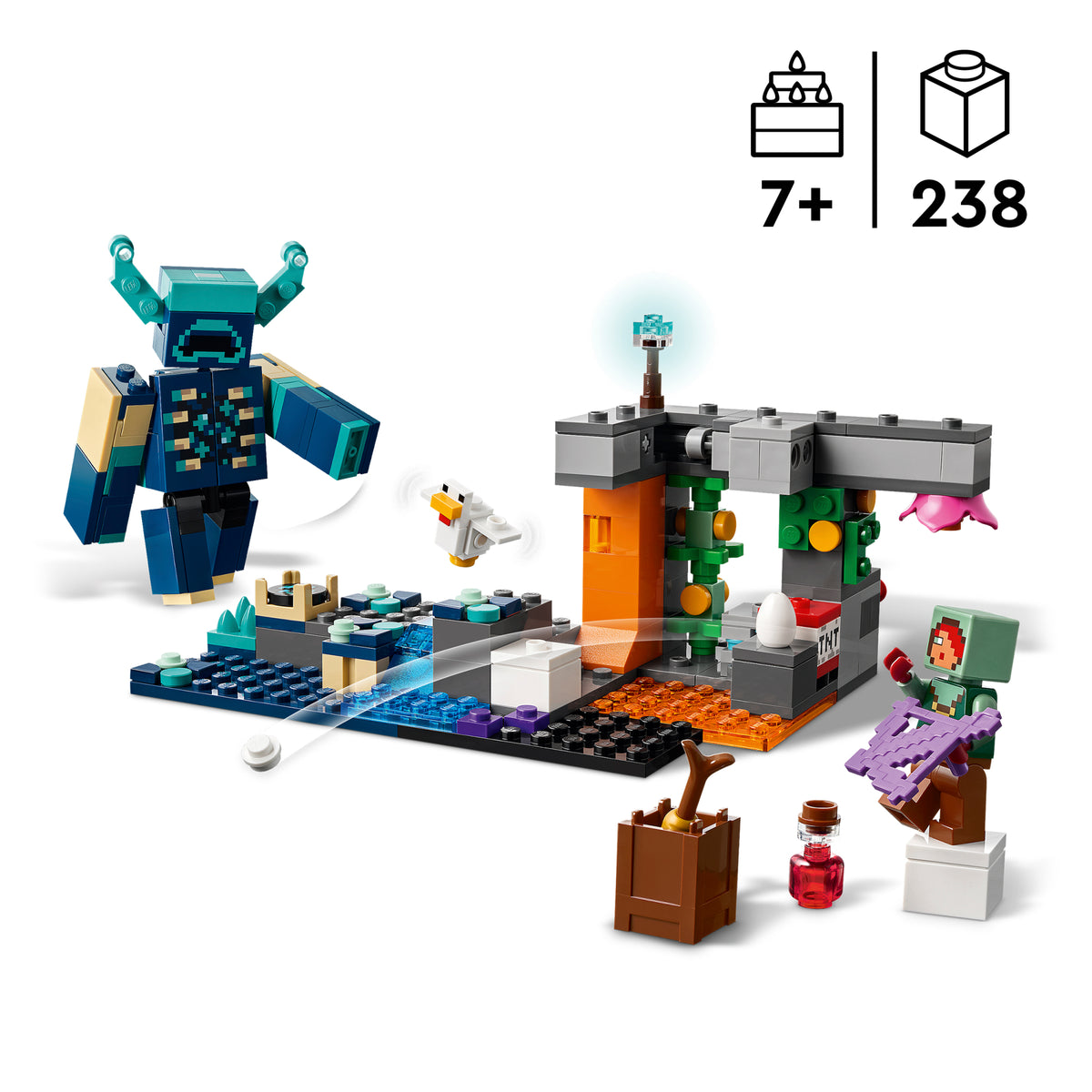 LEGO Minecraft 21274 Susitikimas su sargu