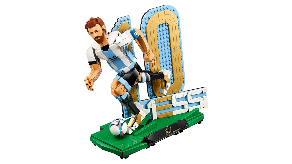 LEGO Editions 43015 Lionel Messi – futbolo legenda