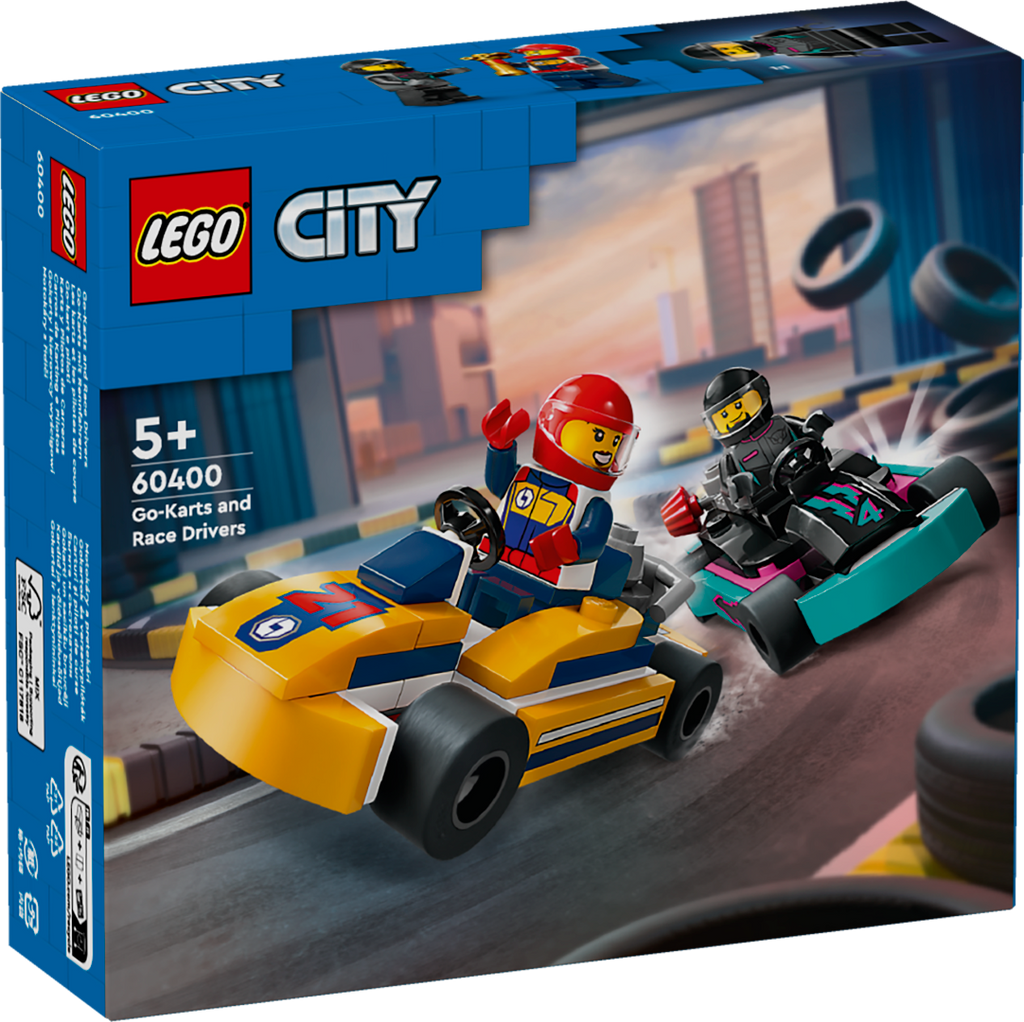 LEGO City 60400 Kartingai ir lenktynininkai