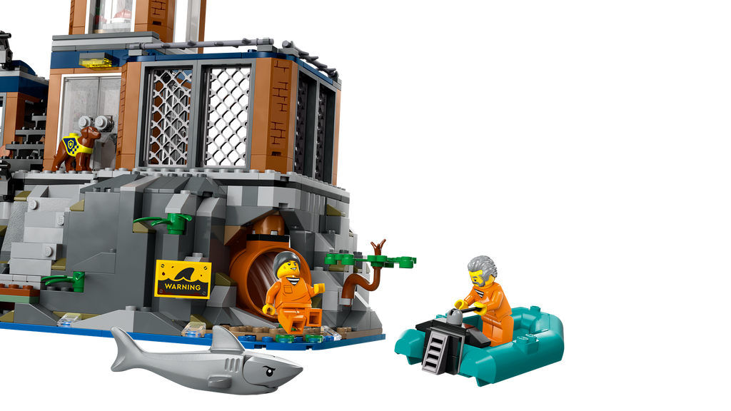 LEGO City 60419 Policijos kalėjimo sala